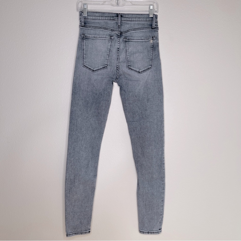 Black Orchid Gisele High Rise Skinny Jeans Gray Wash Stretch Denim Size 26 - Picture 4 of 13
